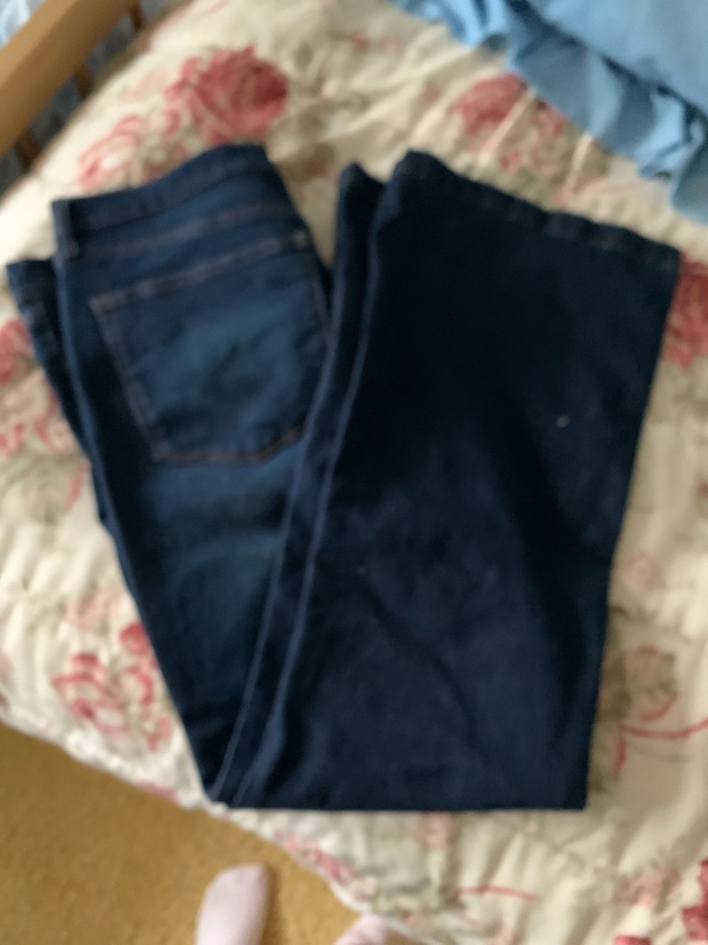 sofia by sofia vergara Men’s Dark Navy Bootcut Jeans Size 16 short flare
